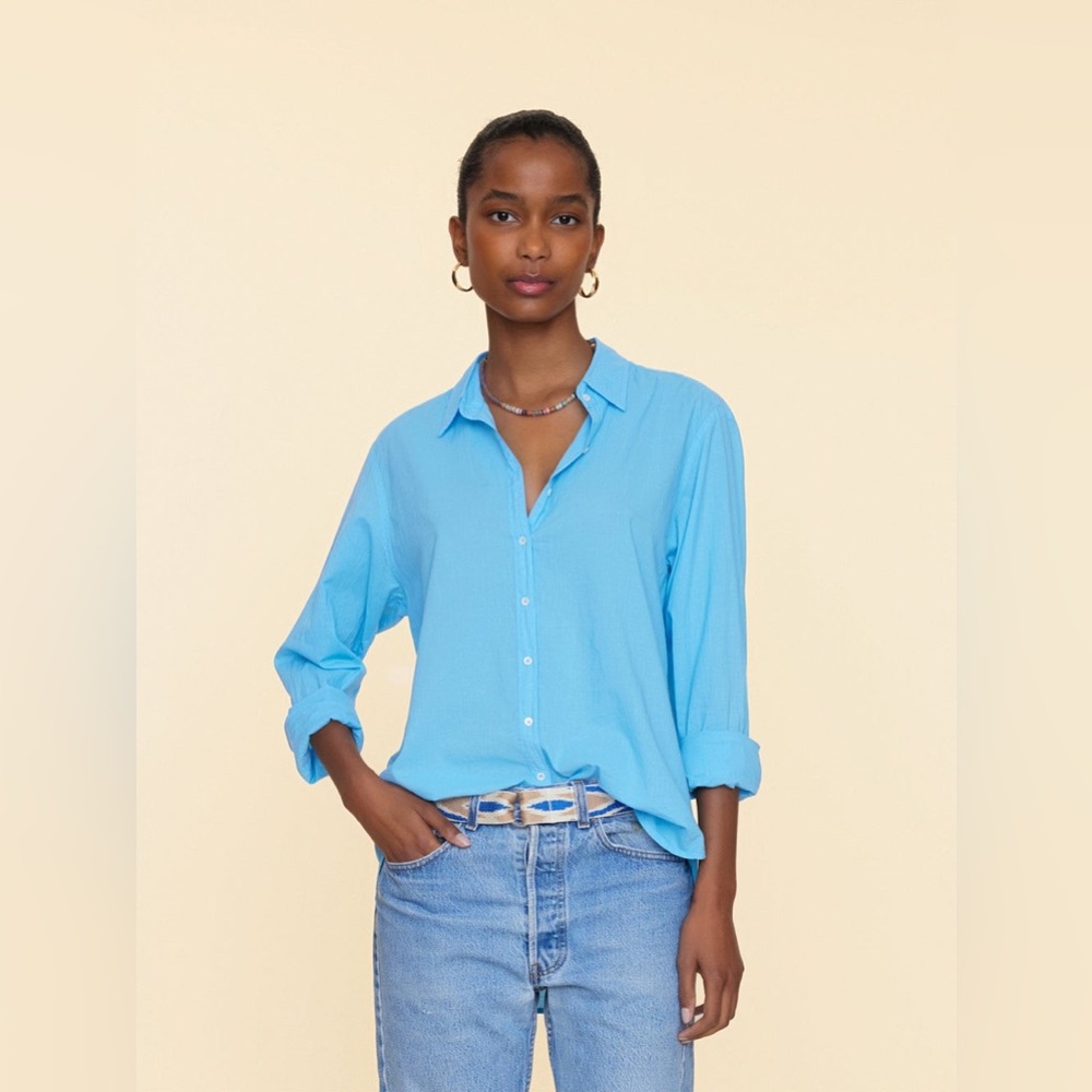 Rosa Chá Button Down Blouse   NWT